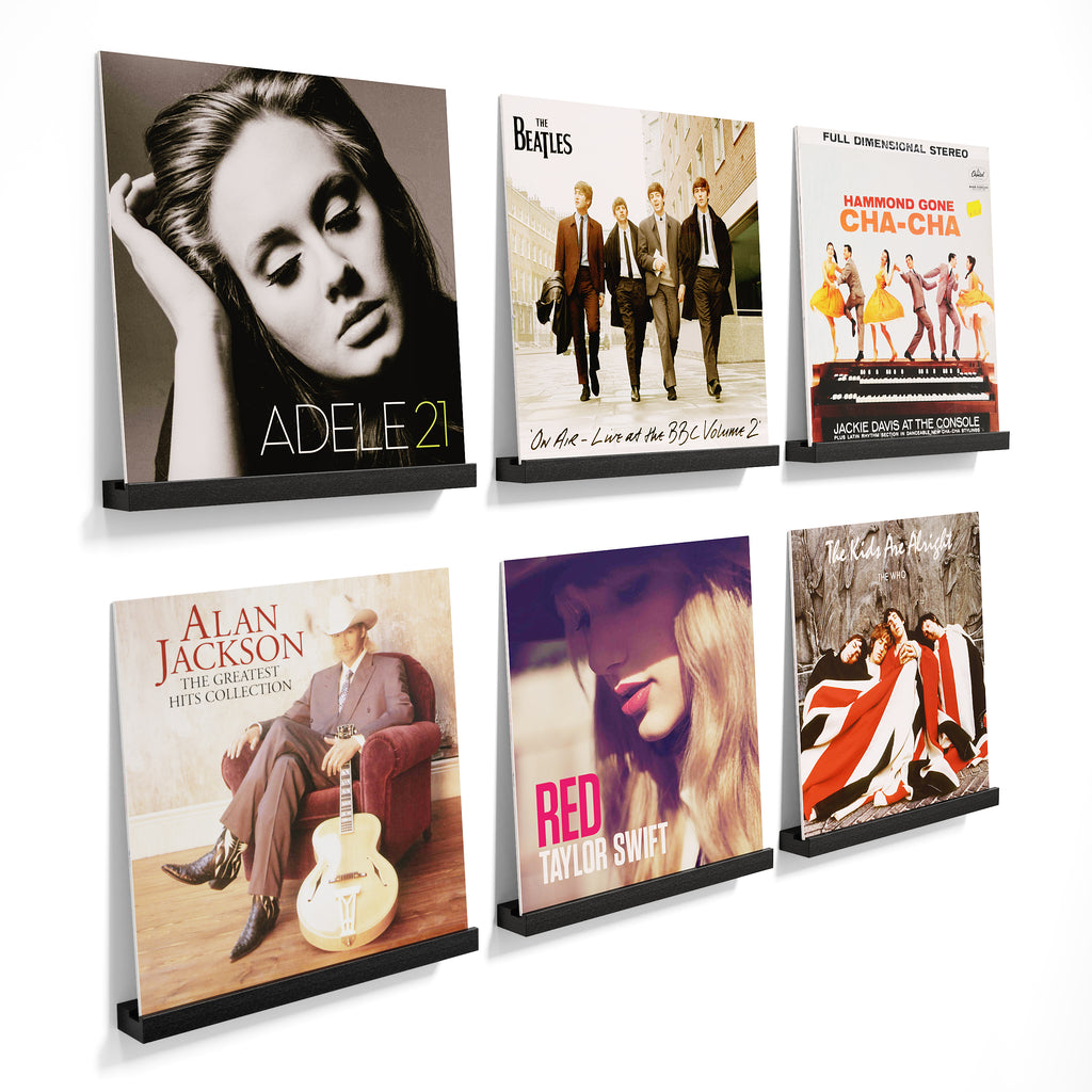6 Pcs Vinyl Record Storage