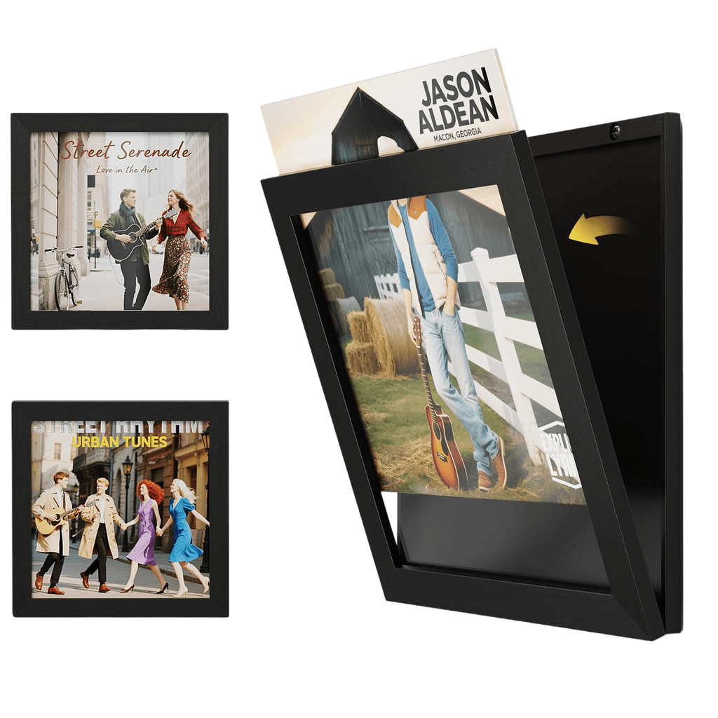 2-Pack Album Frames Black