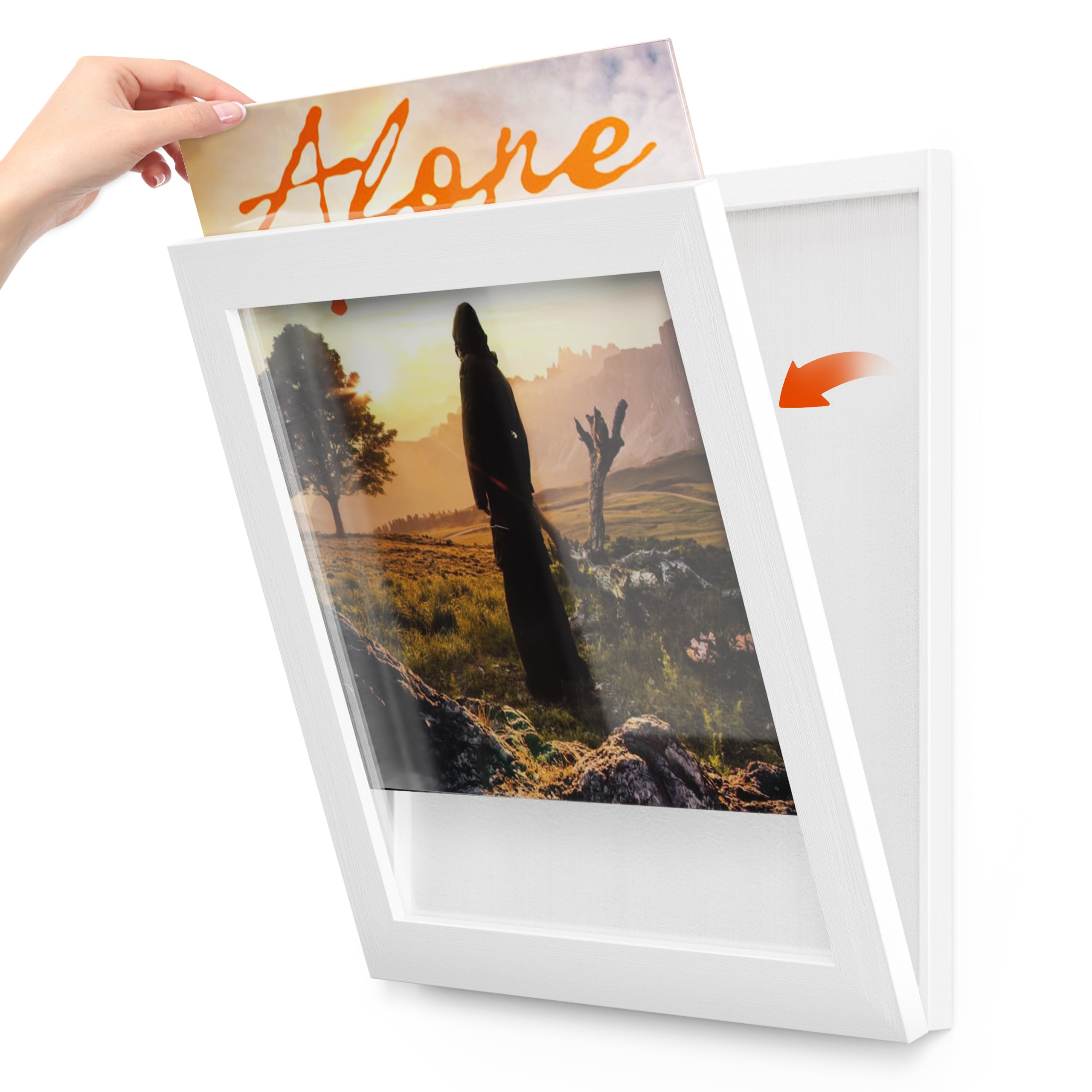 1-Pack Album Frame Whtie