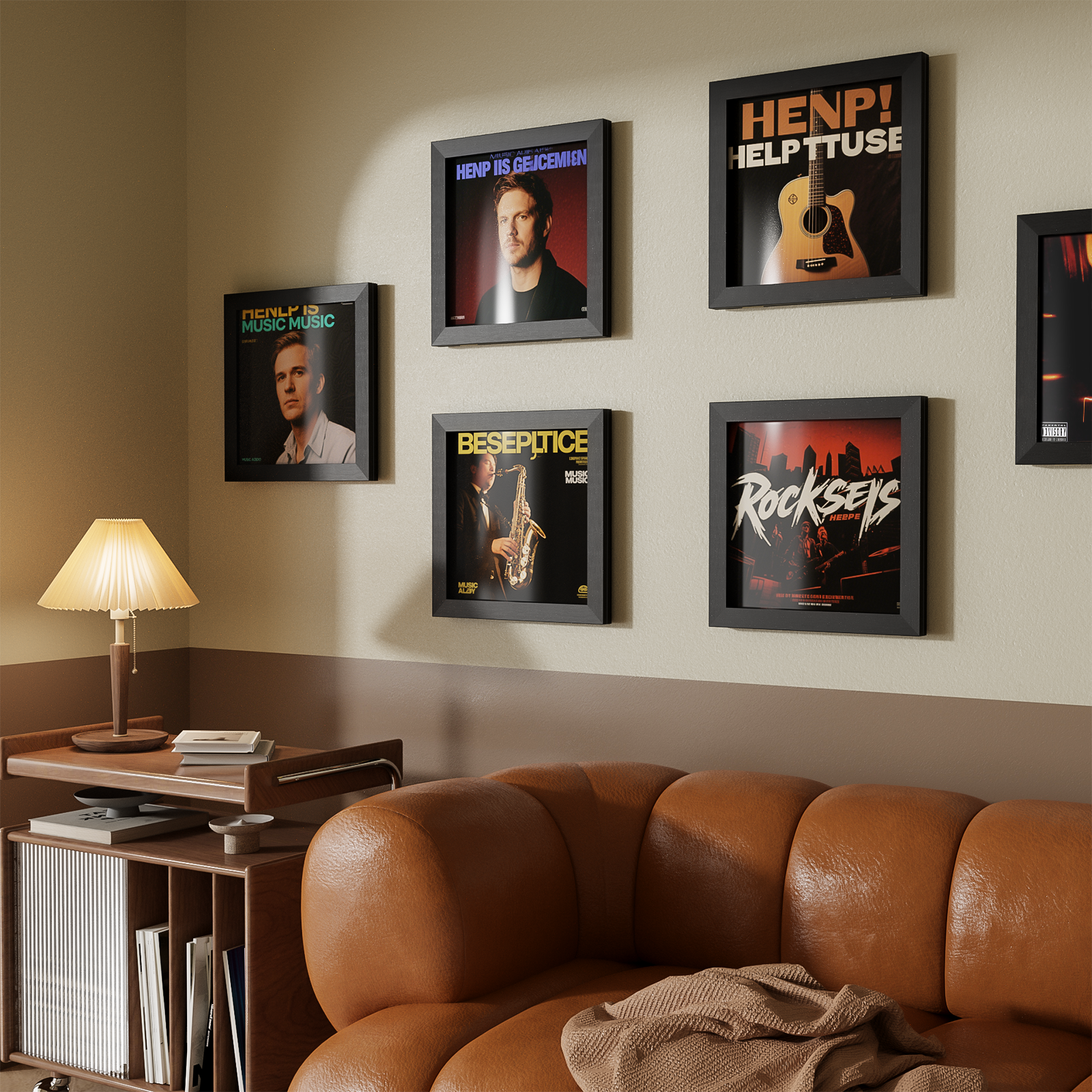 1-Pack Album Frames black