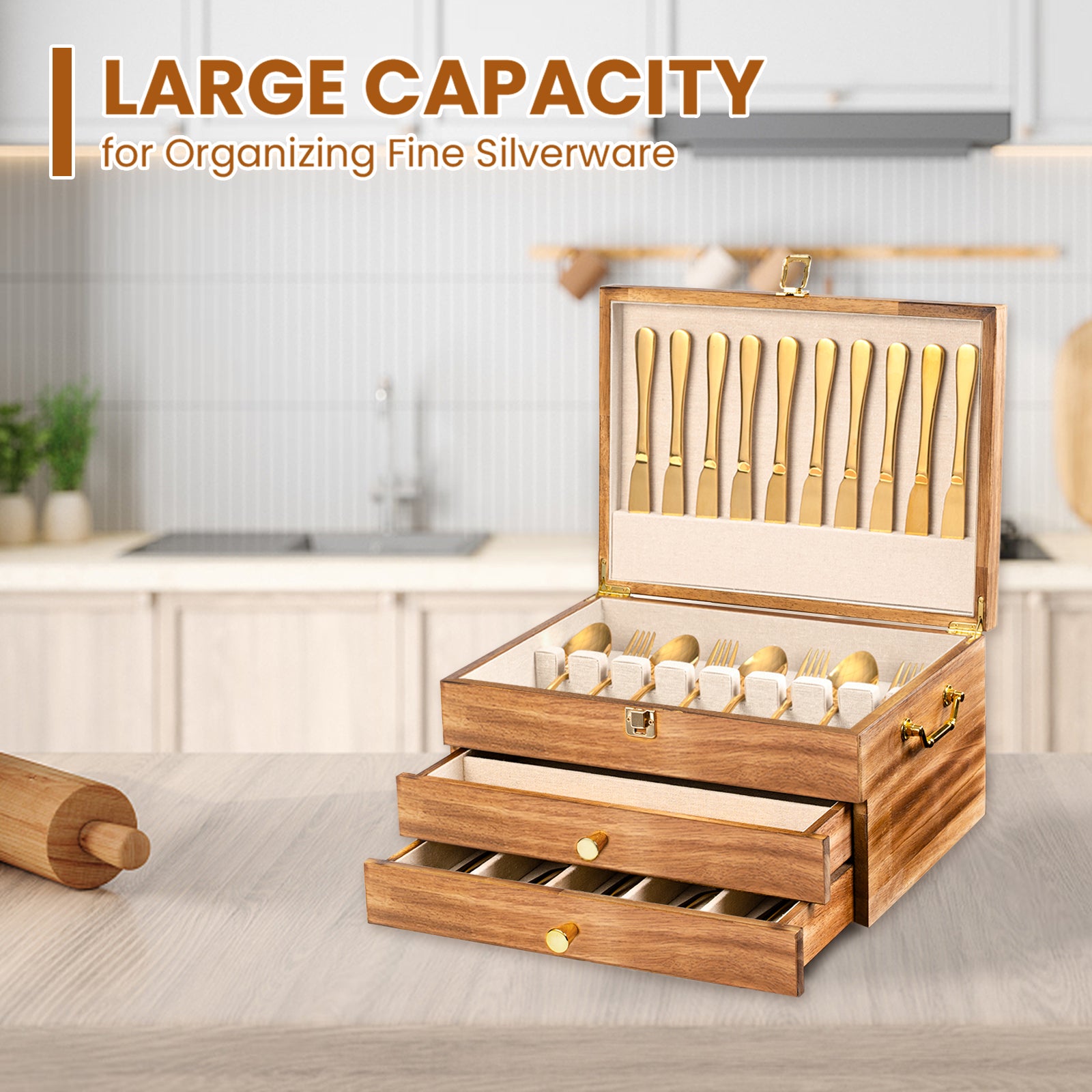 Honiway Silverware Storage Box