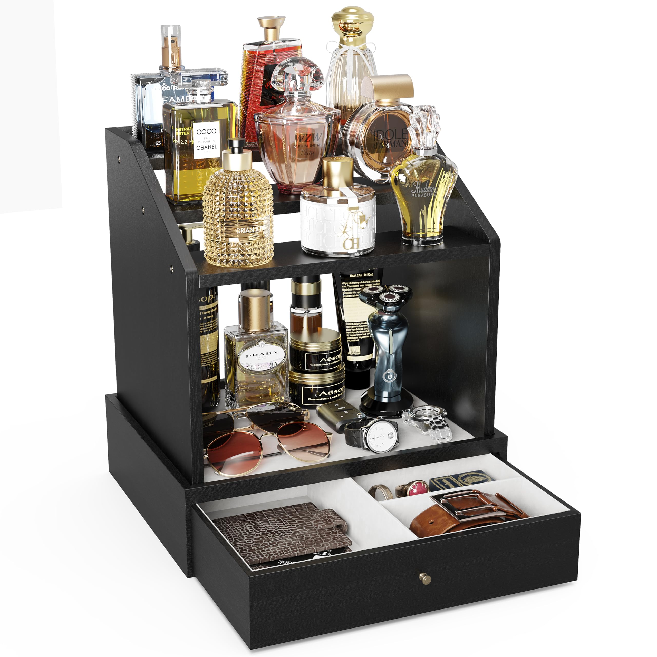 3-Tier Cologne Perfume Storage
