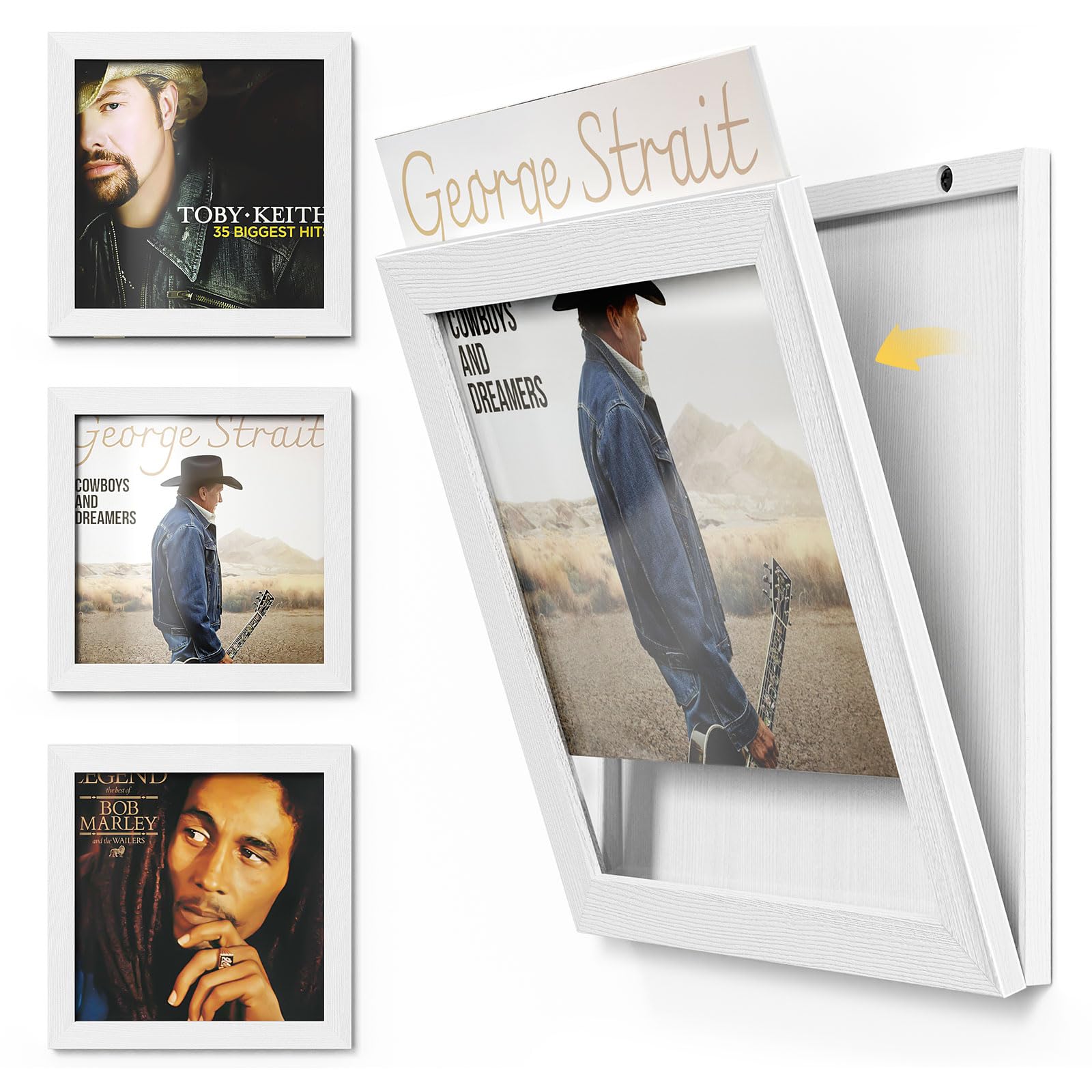 3-Pack Album Frames White
