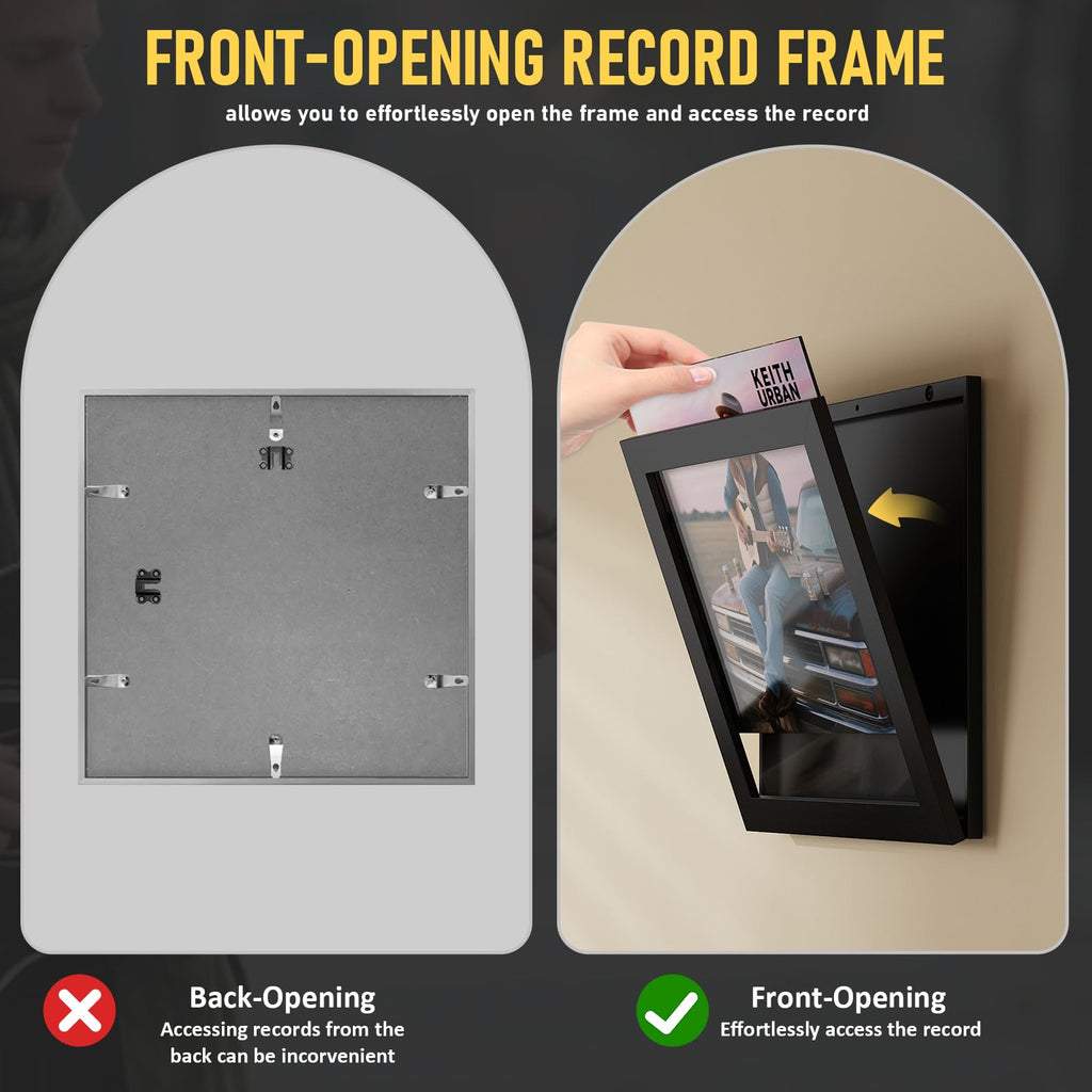 2-Pack Album Frames Black