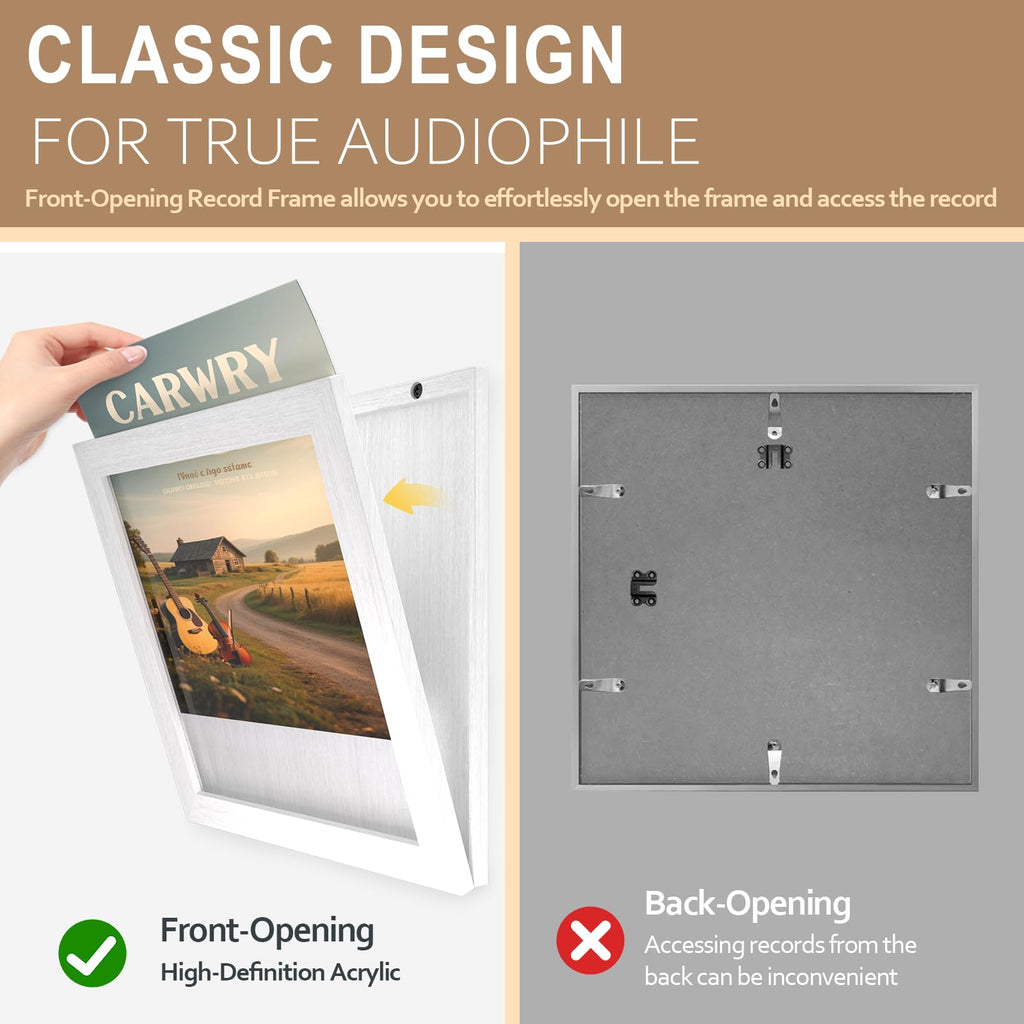 2-Pack Album Frames White
