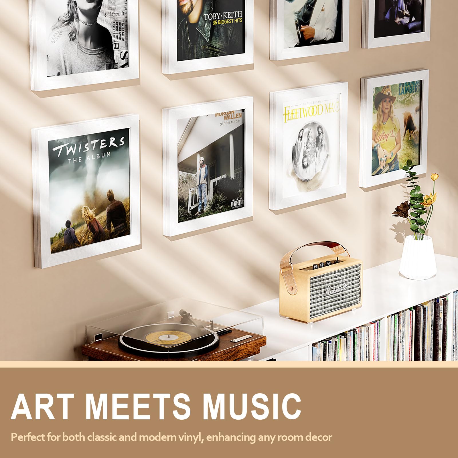 3-Pack Album Frames White