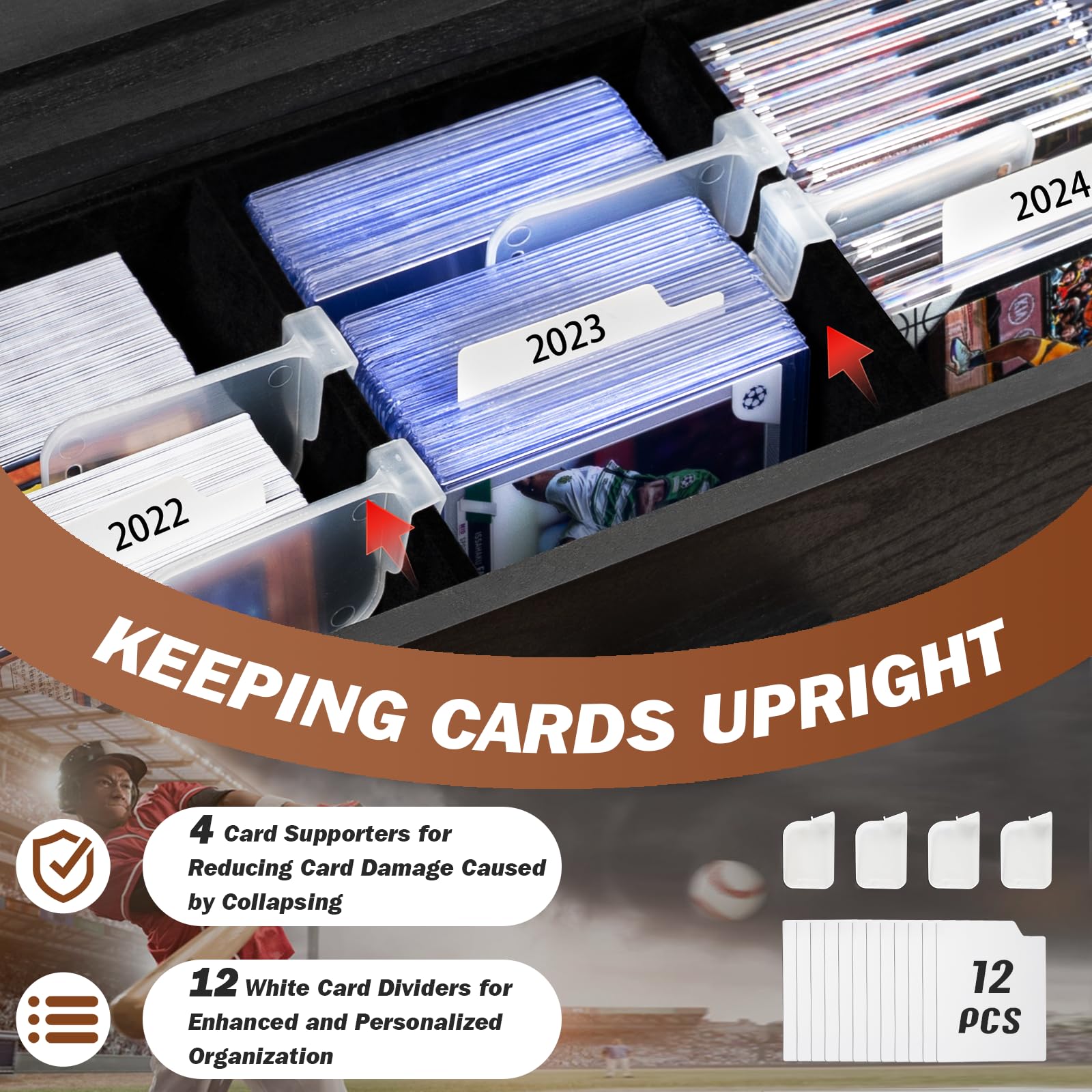 3-Tier Trading Card Storage