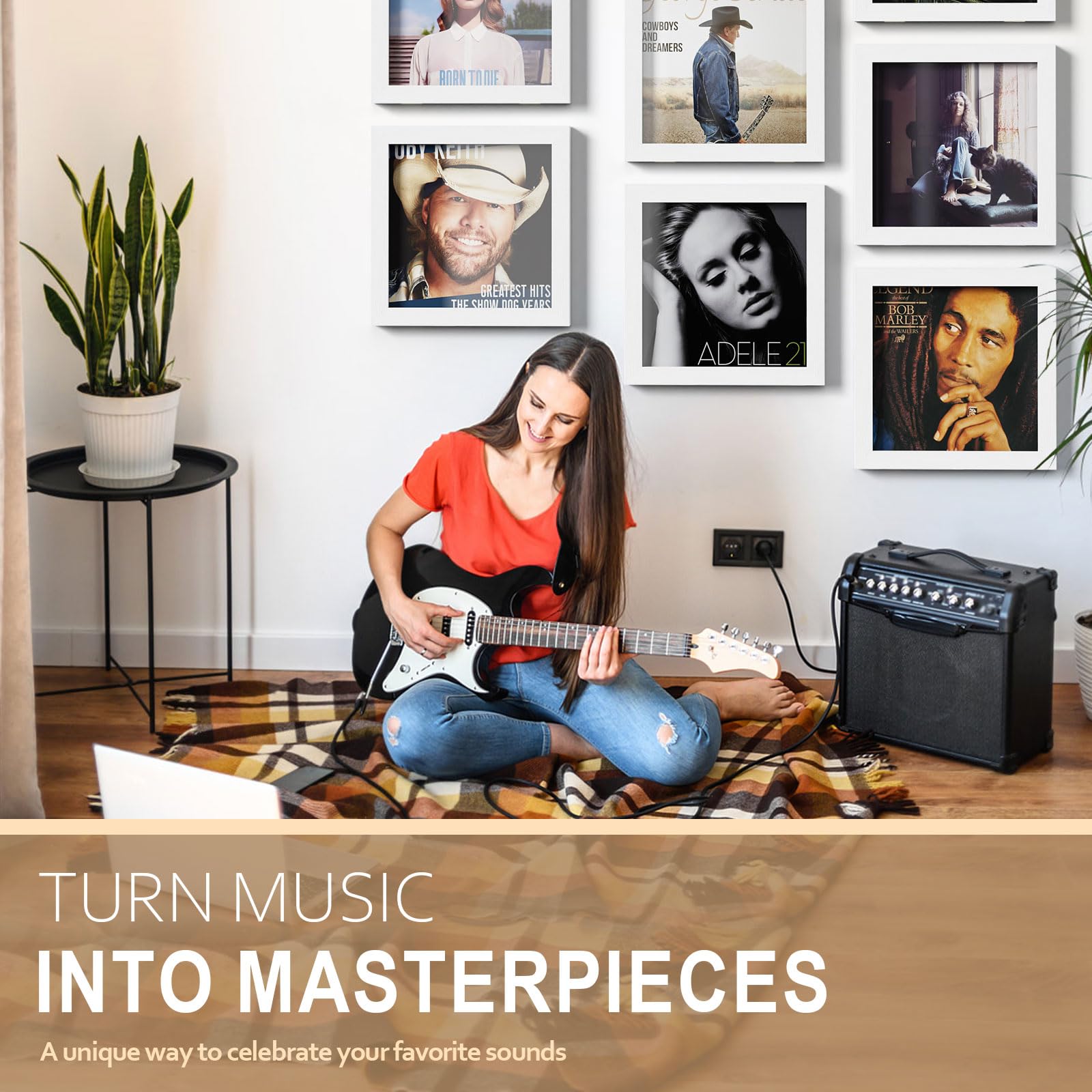 3-Pack Album Frames White