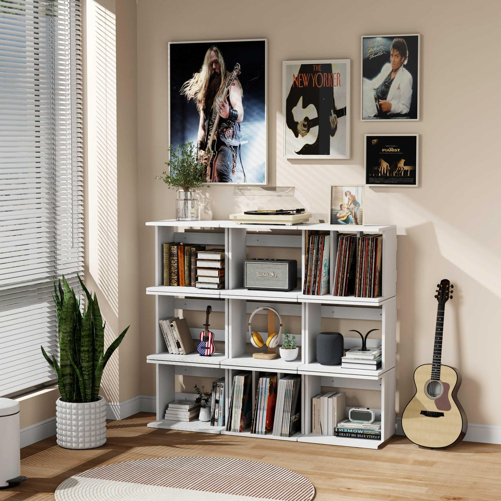 Honiway Vinyl Record Holder white