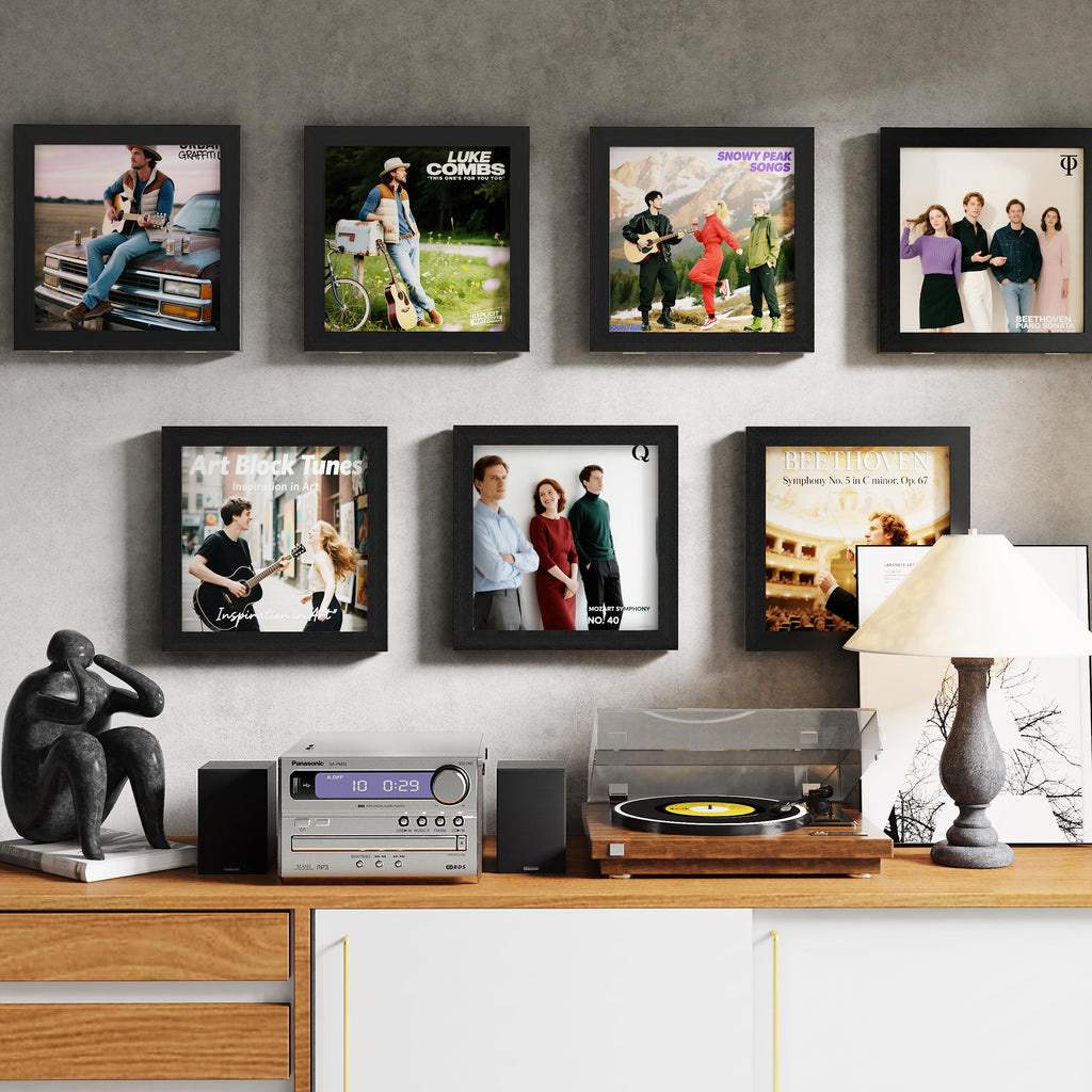 2-Pack Album Frames Black