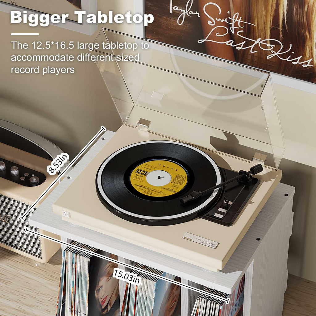 Honiway Vinyl Record Holder white