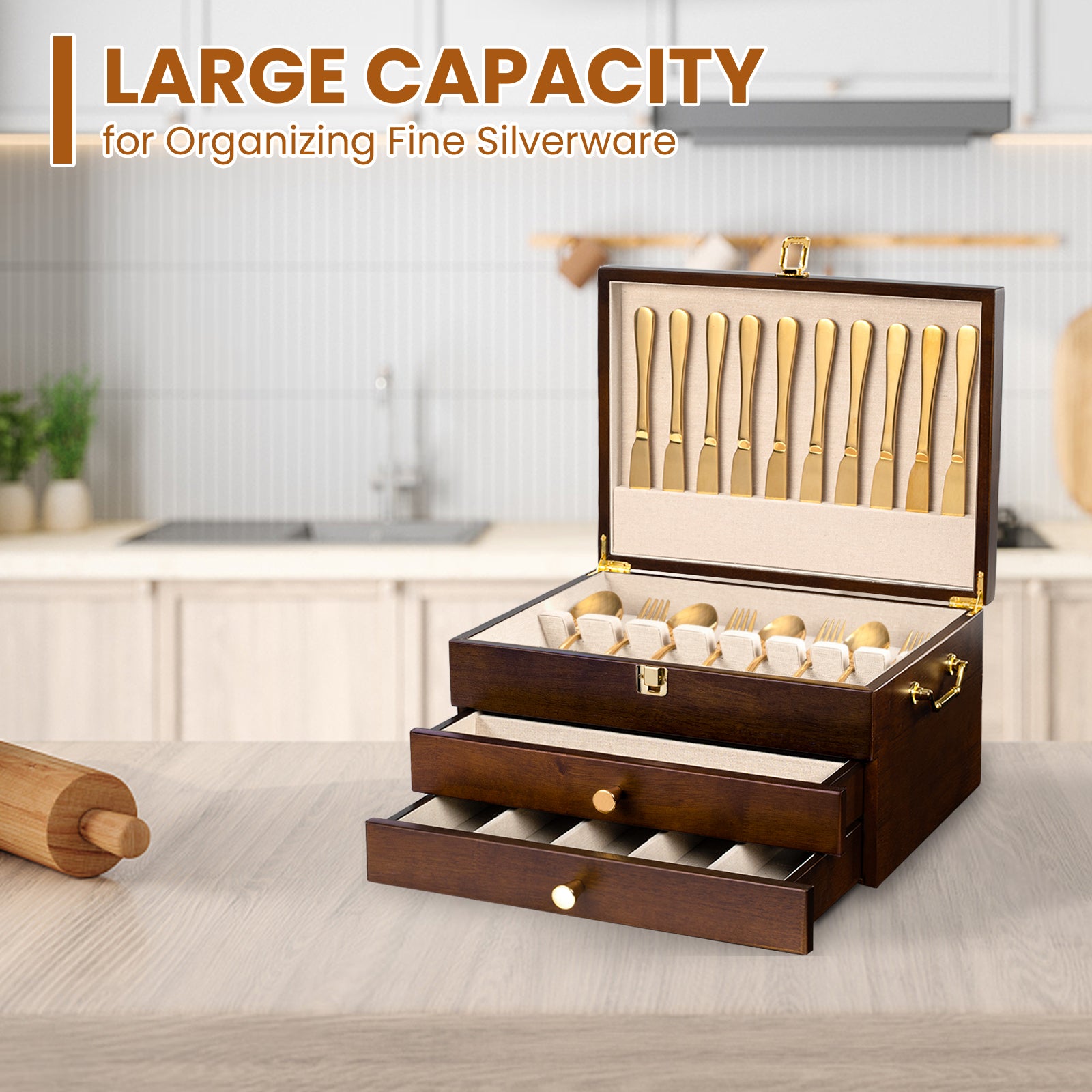 Honiway Silverware Storage Box