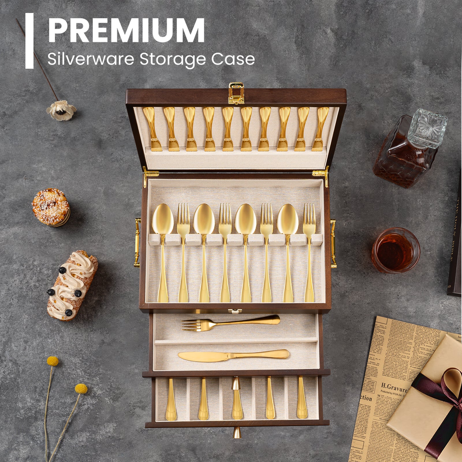 Honiway Silverware Storage Box